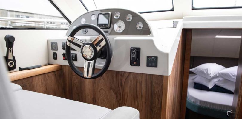 Inside a Broom Boat