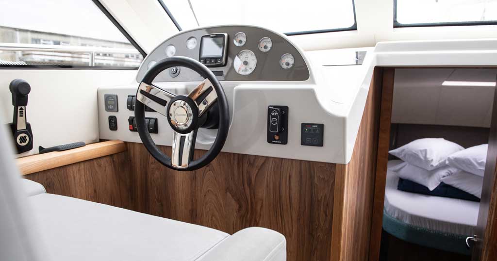 Inside a Broom Boat