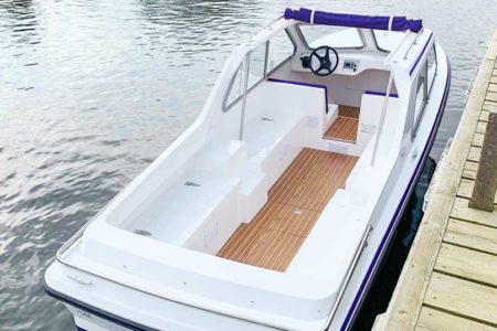 Take a look inside the new day boat