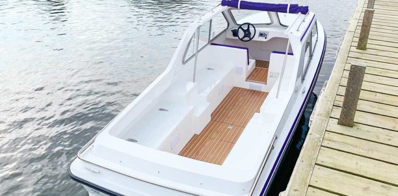 Take a look inside the new day boat