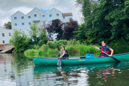 Canoe rental on the south broads